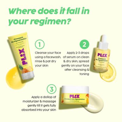 Plix Dewy Serum - Pineapple De-Pigmentation (Pack of 2 x 30 ml) 1's - Face Serum