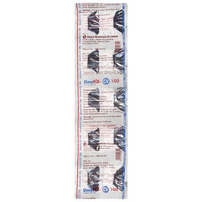 UMAFIX CV Tablet 10's - Bacterial Infections-Cep