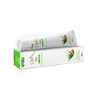 Vasu UVA Face Cream - Turmeric & Aloe Vera 30 gm - Face Creams