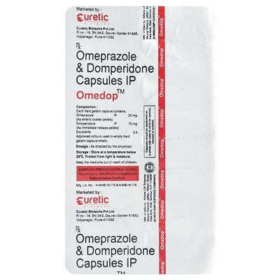 OMEDOP Capsule 10's - Ulcer/Reflux/Flatulence-Aaa