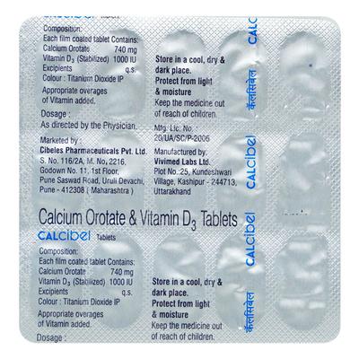 CALCIBEL Tablet 15's - Supplements-Vam