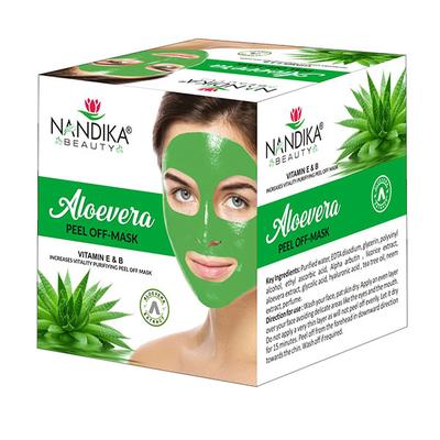 Nandika Beauty Peel Off Mask - Aloevera 100 gm - Masks & Peels