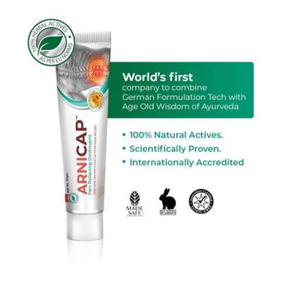 GreenCure ArniCap Pain Relieving Cream 30 gm - Pain Relief (Ayush)