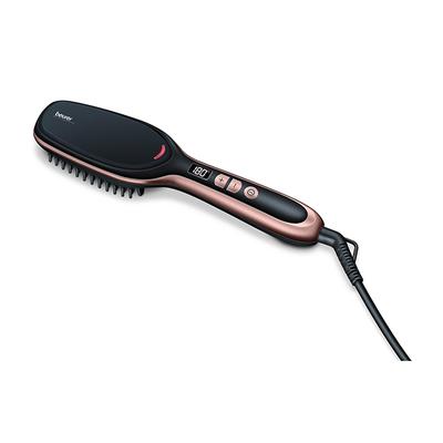 Beurer Beauty Style Pro Hair Straightening Brush (HS60) - Black - Straighteners