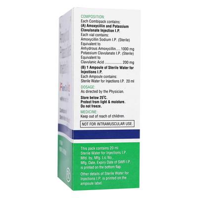 Flemiclav I.V 1.25Gm Injection - Bacterial Infections-Pen