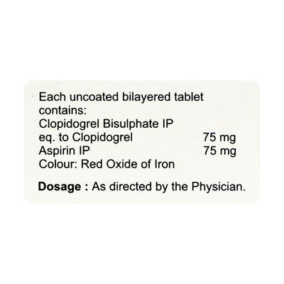 CLOYD A 75mg Tablet 15's - Blood Clot-Ant