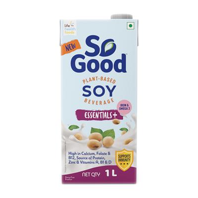 So Good Plant Based Soy Beverage Drink 1 litre - Nutritional Supplement