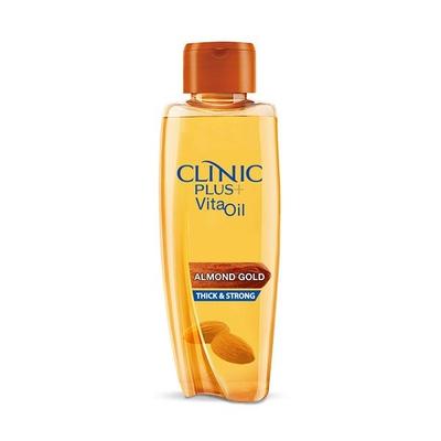 Clinic Plus Almond Gold Vita Hair Oil 150 ml - Hair Oils