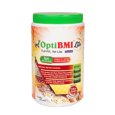Opti BMI Lite Nutritional Powder - Vanilla Flavour 450 gm - Weight Loss
