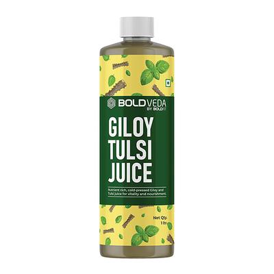 Boldveda Giloy Tulsi Juice 1 litre - Ayurvedic Juices