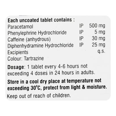 NUHIST NEW Tablet 10's - Cough And Cold-Cou