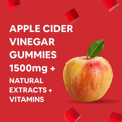 CF Apple Cider Vinegar Gummies 60's - Apple Cider Vinegar - Acv