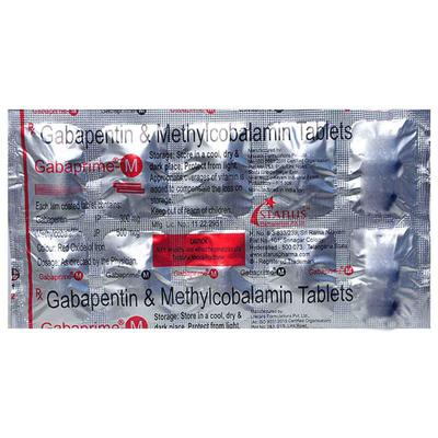 GABAPRIME M Tablet 10's - Neuropathic Pain-Dru