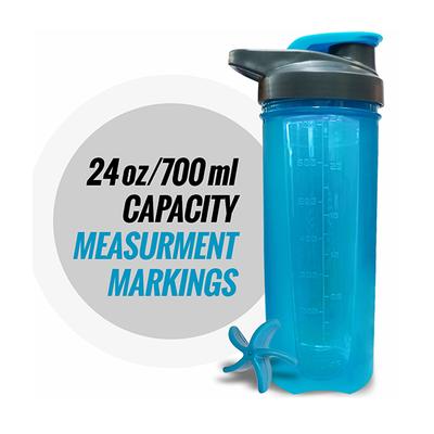 MuscleXP FIT XP Gym Shaker - Blue 700 ml - Workout Essentials