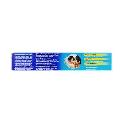 Dabur Odomos Non-Sticky Mosquito Repellent Cream - Vitamin E + Almond Oil 23 gm - Personal Care (Ayush)