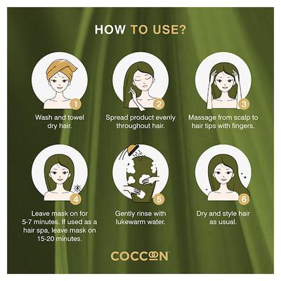 Coccoon Enriching Hair Mask 350 gm - Hair Masks & Packs