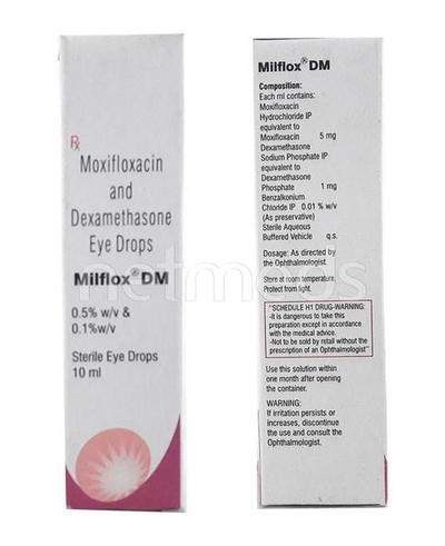 Milflox DM Eye Drops 10ml - Eye Infections-Eaa