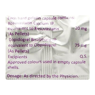 Rosuless 20mg Tablet 10'S - High Cholesterol-Dys