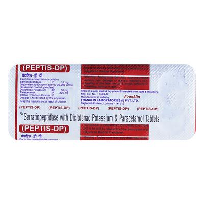 PEPTIS DP Tablet 10's - Pain relief-Nsa