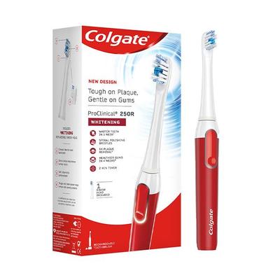 Colgate ProClinical 250R Rechargeable Electric Toothbrush with 1 Brush Head - Whitening - Toothbrushes