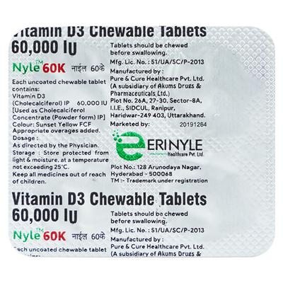 NYLE 60k Tablet 4's - Supplements-Vit