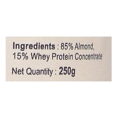 Nutriwish Almond Butter with Whey Protein 250 gm - Nutritional Bars