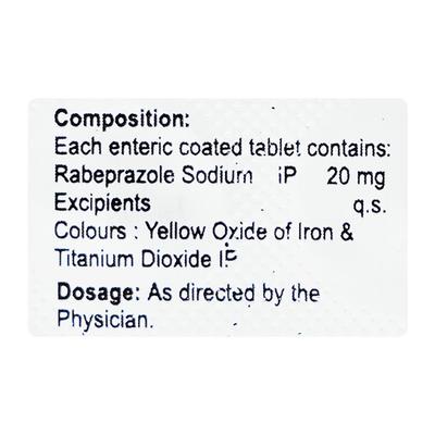 Rebozen 20mg Tablet 10'S - Ulcer/Reflux/Flatulence-Aaa