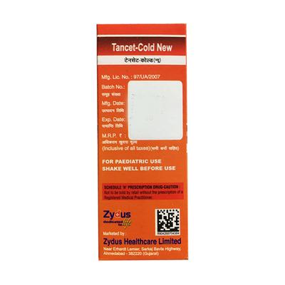 TANCET COLD NEW Suspension 60ml - Cough And Cold-Cou