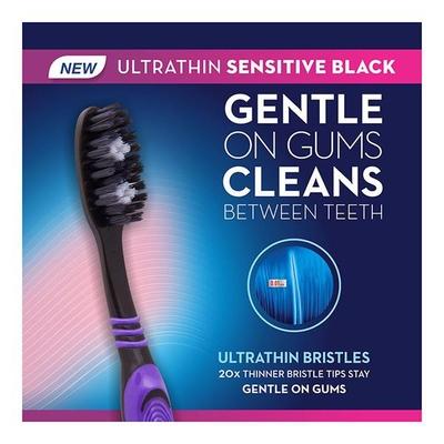 Oral B Ultrathin Black Sensitive Extra Soft Toothbrush (Buy 2 Get 1) - Toothbrushes