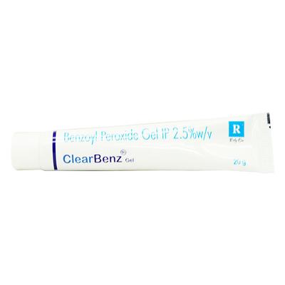 CLEARBENZ 2.5 Gel 20gm - Acne-Acn