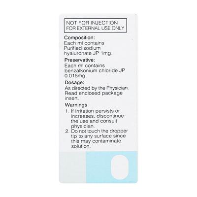 HYADRY 0.1% Eye Drops 5ml - Dry Eye-Oth