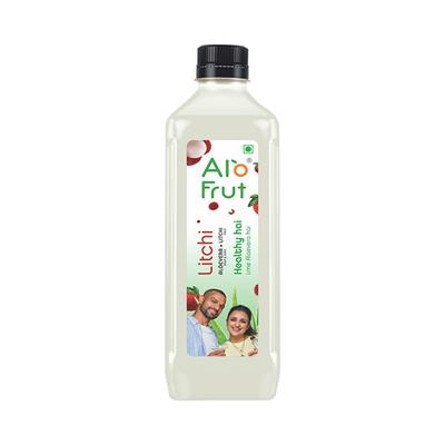 Axiom Alofrut Aloevera Pulp & Juice + Litchi Pulp 300 ml - Ayurvedic Juices