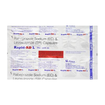 RAPID RD L Capsule 10's - Ulcer/Reflux/Flatulence-Aaa