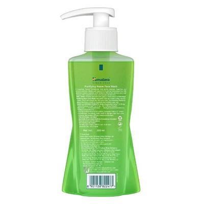 Himalaya Purifying Neem Face Wash (Pack of 2 x 200 ml) - Face Wash & Cleansers