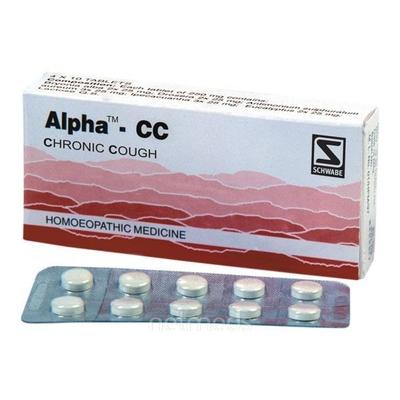 Dr. Willmar Schwabe Alpha - Chronic Cough Tablet 40's - Speciality Medicine