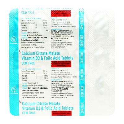 CCM TRUE Tablet 15's - Supplements-Vam