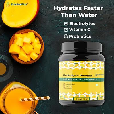 ElectroFizz Electrolyte Powder - Mango 1 kg - Energy Drinks