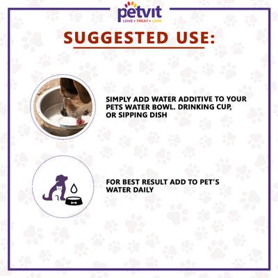 Petvit Oral Hygiene Liquid - All Breeds of Dogs & Cats 100 ml - Petfood