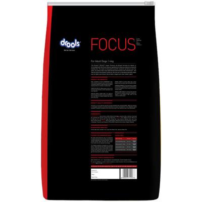 Drools Focus Adult Super Premium Dry Dog Food, Chicken 4000 gm - Petfood