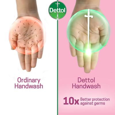 Dettol Skincare Germ Protection Liquid Handwash - Flip Top 250 ml - Hand Sanitizer