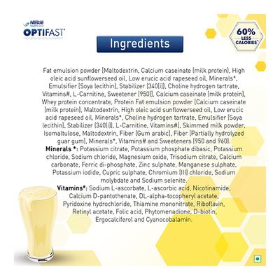 Nestle Optifast Weight Management Powder - Vanilla Shake Flavour 400 gm - Weight Gain