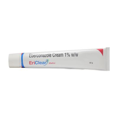 ERICLEAR (COMPLIANCE PACK) Cream 50+10gm - Fungal Infections-Taa
