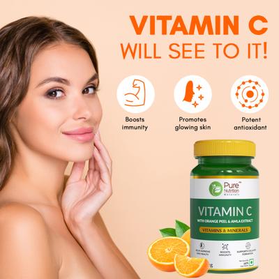 Pure Nutrition Vitamin C Tablet 60's (N) - Vitamin C