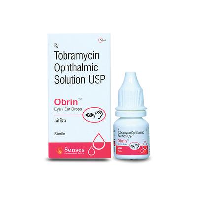 OBRIN Eye/Ear Drops 5ml - Eye Infections-Eaa