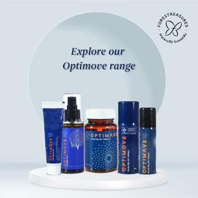 Forest Secrets Optimove Pain Relief Spray 80 gm - Pain Relief (Ayush)