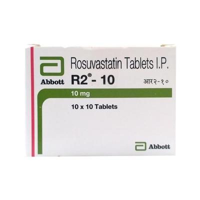 R2 10mg Tablet 10'S - High Cholesterol-Dys