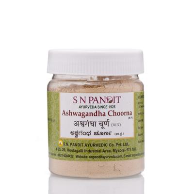 S N Pandit Ashwagandha Choorna 100 gm - Speciality Medicines
