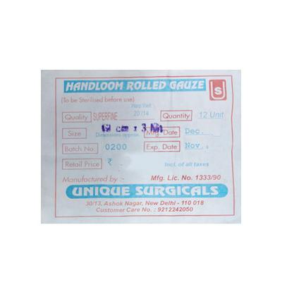 Unique Handloom Rolled Guaze (15 cm x 3 m) 1's - Bandages & Dressings