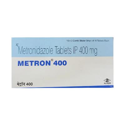 METRON 400 Tablet 15's - Bacterial Infections-Qui