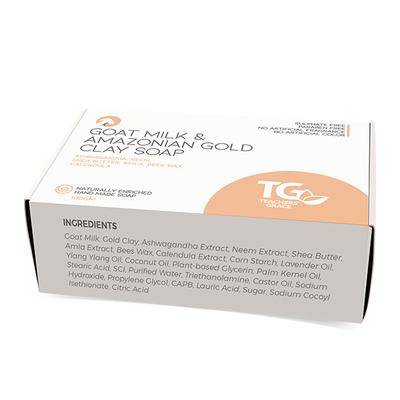 Teacher's Grace Goat Milk & Amazonian Gold Clay Soap 100 gm - Soaps